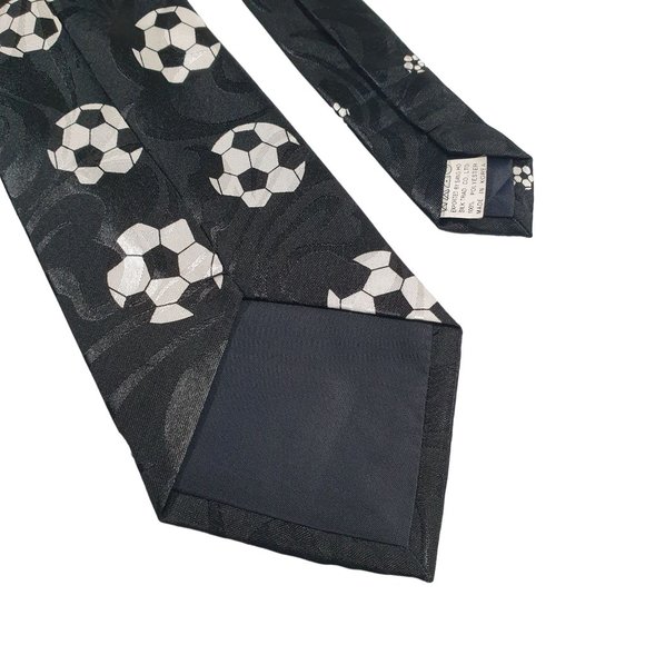 Fratello Mens Necktie Tie Soccer Game Designer Accessory Work Office Dad Gift - Picture 5 of 5